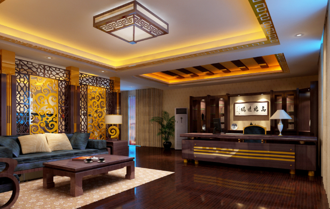 金色魅力:總經理辦公室裝修中的金色運用